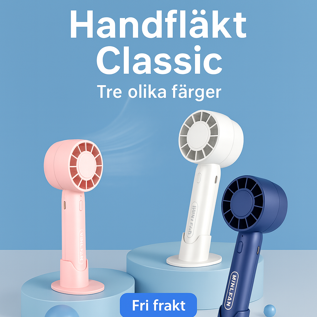Handfläkt Classic