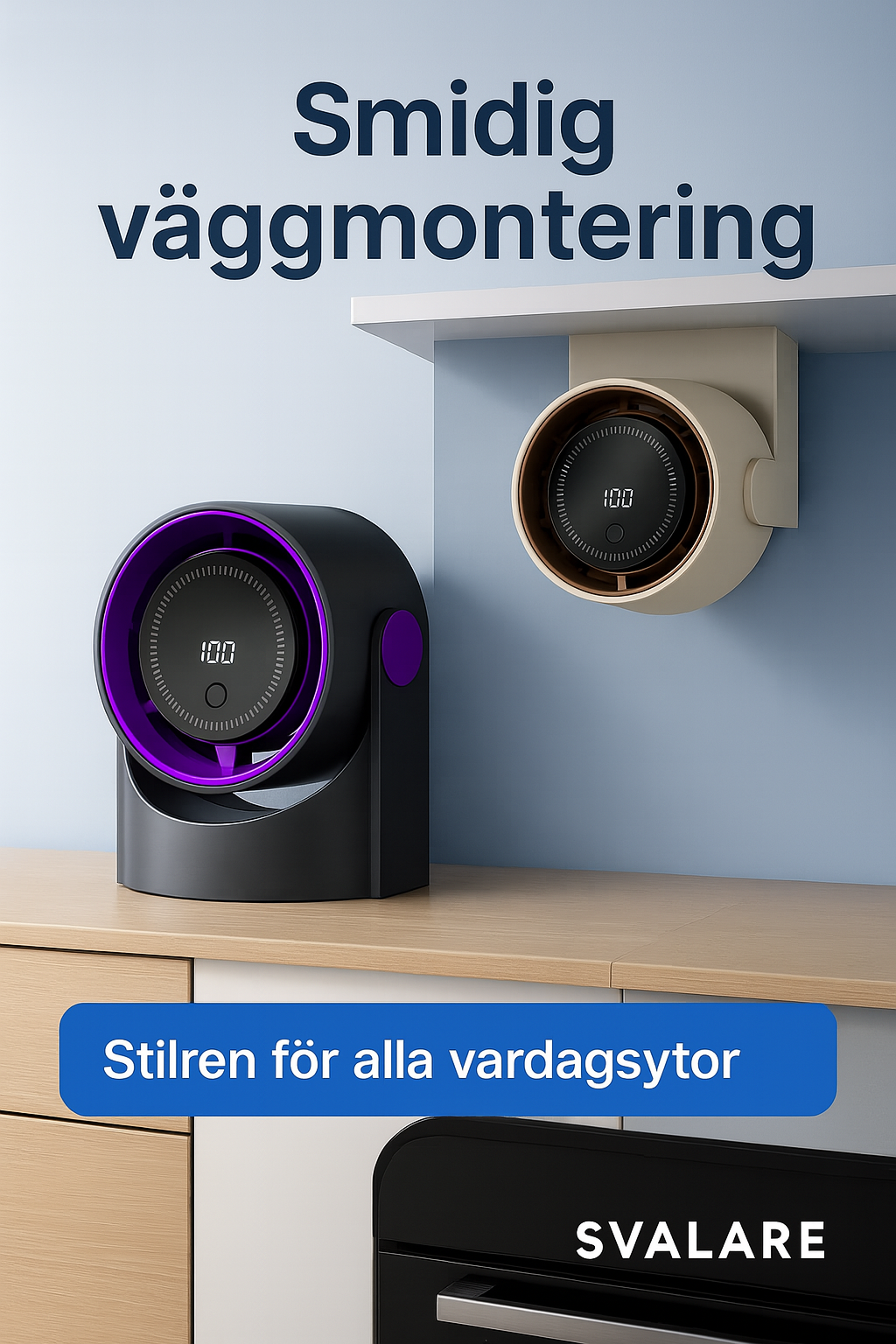 Svala Bord/Väggfläkt
